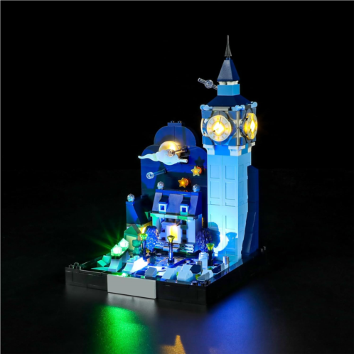 BRIKSMAX Led Lighting Kit for LEGO-43232 Peter Pan & Wendys Flight Over London - Compatible with Lego Disney Building Set- Not Include Lego Set