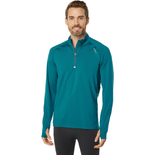 Mens Hot Chillys Micro-Elite Chamois Zone Zip-T