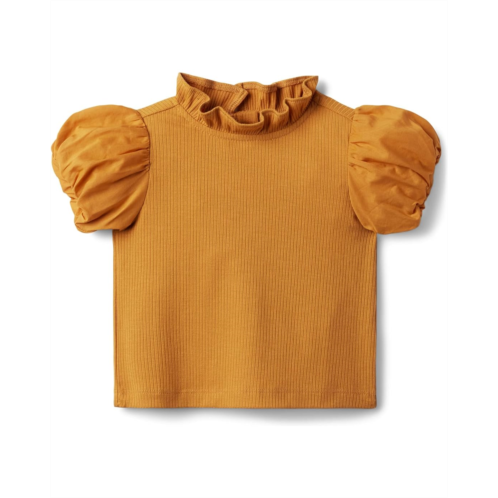 Janie and Jack Puff Sleeve Top (Toddler/Little Kids/Big Kids)