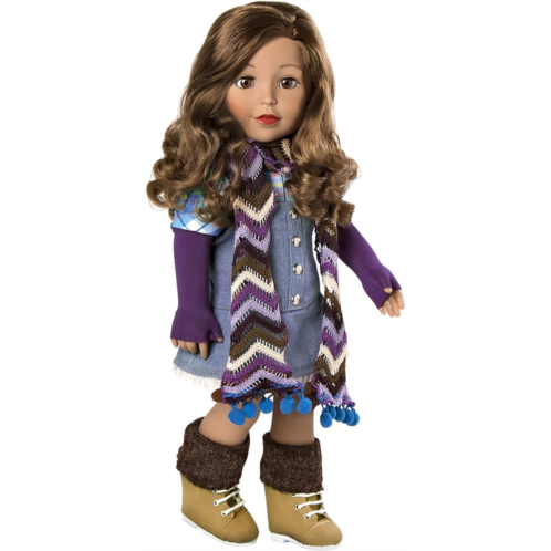 Adora Amazon Exclusive Amazing Girls Collection, 18” Realistic Doll with Changeable Outfit and Movable Soft Body, Birthday Gift for Kids and Toddlers Ages 6+ - Ava