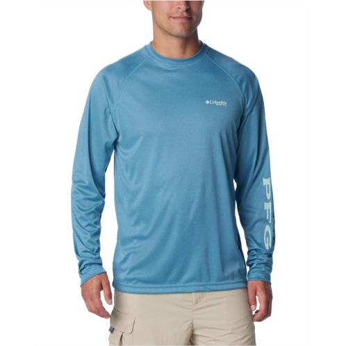 Mens Columbia Terminal Tackle Heather Long Sleeve Shirt