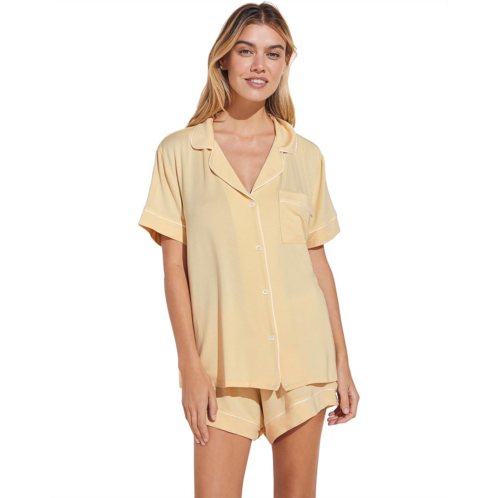 Womens Eberjey Gisele Relaxed Short PJ Set