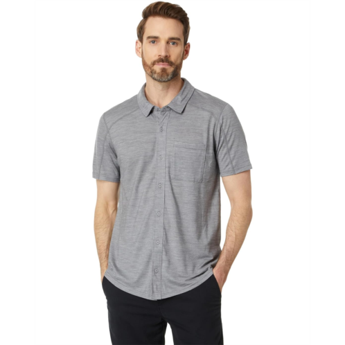 Mens Smartwool Short Sleeve Button-Down