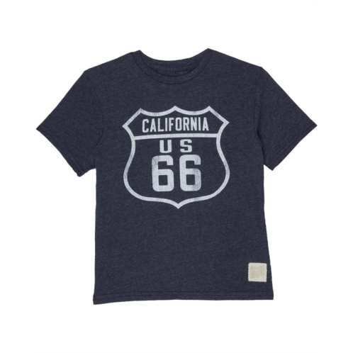 The Original Retro Brand Kids Tri-Blend California Route 66 Crew Neck Tee (Big Kids)