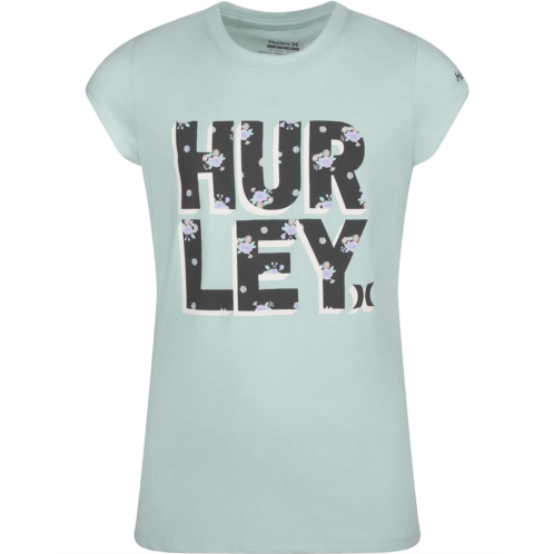 Hurley Kids Stack Logo Graphic T-Shirt (Big Kids)