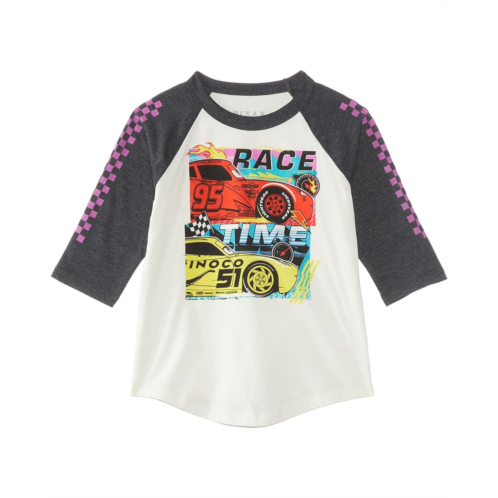 Chaser Kids Cars - Race Time Raglan Sleeve Tee (Toddler/Little Kids)
