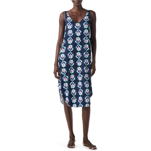 Womens NIC+ZOE Ocean Batik Live In Tank Dress