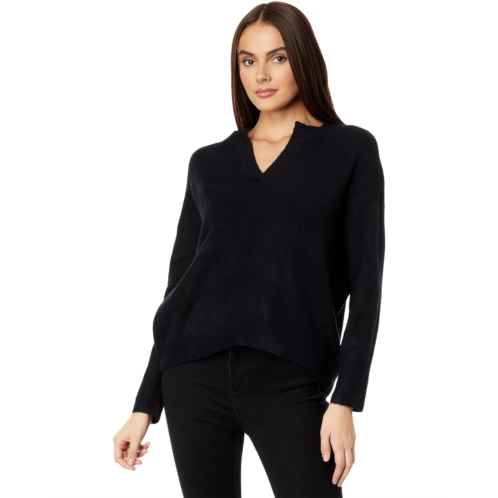 Womens Vince Camuto V-Neck Drop Shoulder Sweater