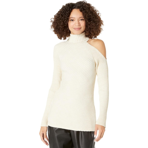 Hudson Jeans Cutout Shoulder Sweater