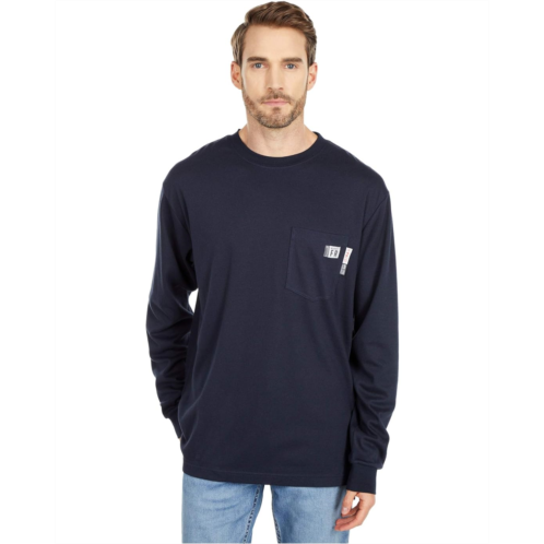 Mens Wolverine FR (Flame Resistant) Long Sleeve Graphic Tee - Texas