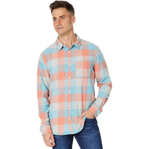 Mens Quiksilver Motherfly Long Sleeve Flannel