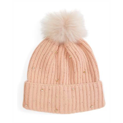 Badgley Mischka Jacquard Beanie