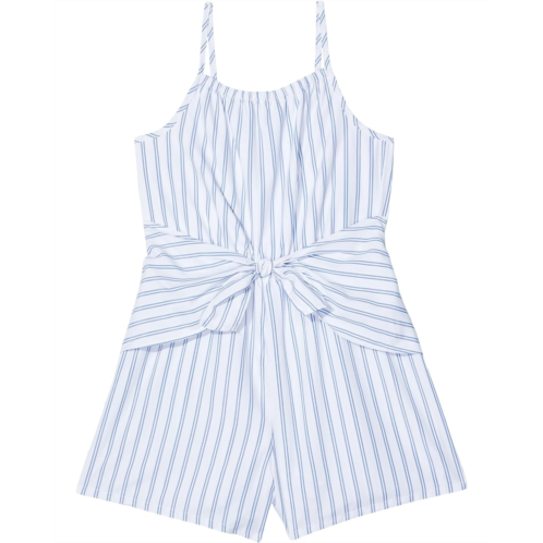 HABITUAL girl Stripe Tie Front Romper (Big Kids)