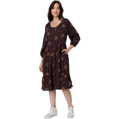 Womens Toad&Co Manzana Tiered Long Sleeve Dress
