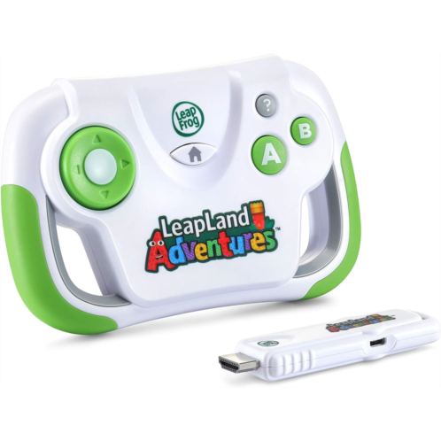 LeapFrog LeapLand Adventures, Kids Game Console, Educational Games Console with 150+ Learning Activities, Handheld Console for Boys and Girls, Gaming Console with Letters, Shapes a