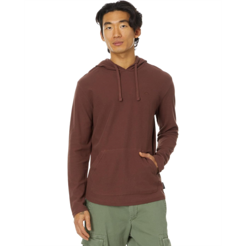 Mens Quiksilver Drills Hooded Thermal Ls Long Sleeve Hooded Thermal