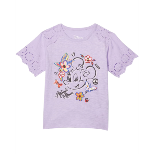 Chaser Kids Minnie Mouse - Minnie Floral Tee (Toddler/Little Kids)