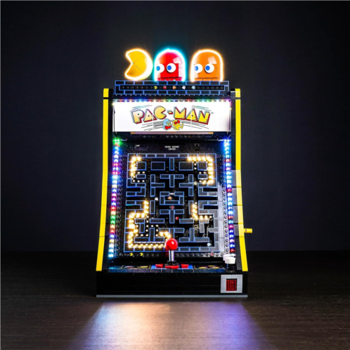 BrickBling LED Light Kit for Lego PAC-Man Arcade, Creative Lighting Compatible with Lego 10323-No Model