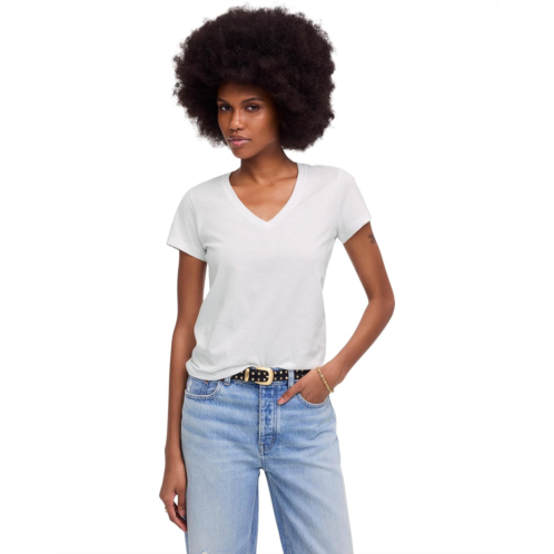 Womens Madewell New Slub V-neck