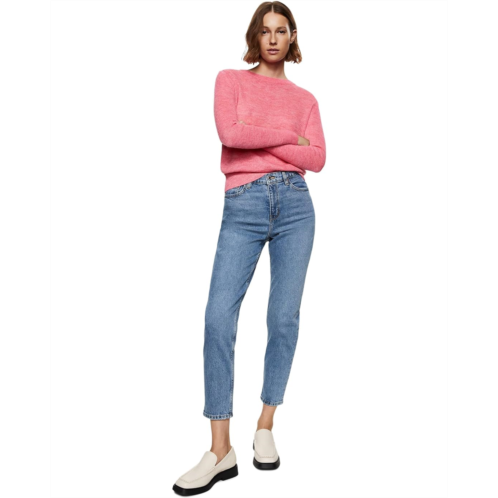 Womens MANGO Newmom Jeans