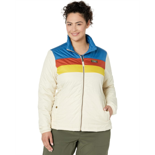 L.L.Bean Womens LLBean Plus Size Mountain Classic Puffer Jacket Color-Block