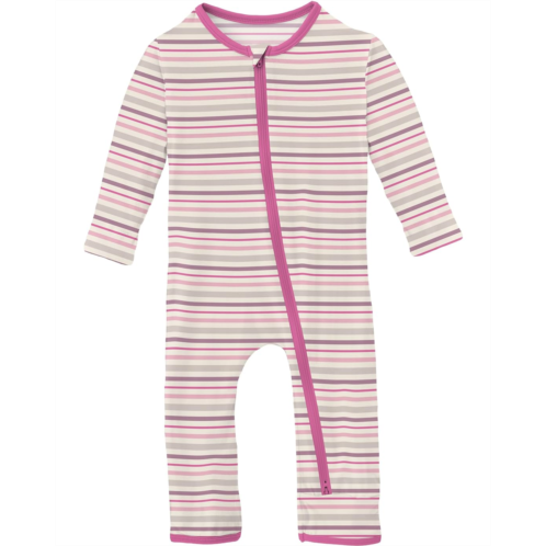 Kickee Pants Kids Print Coverall with 2 Way Zipper (Infant)
