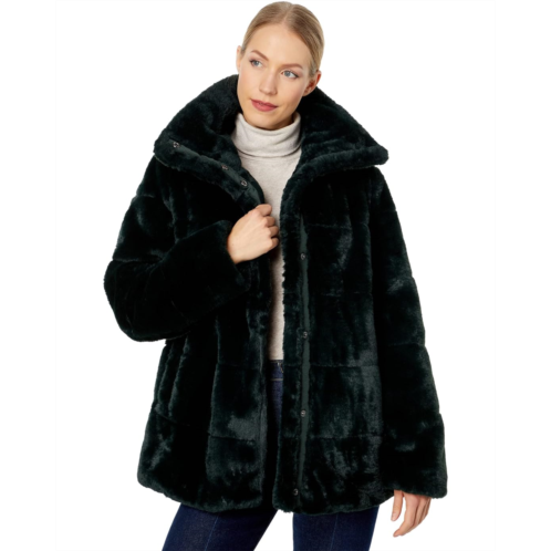 NVLT Ladies Bunny Faux Fur Coat