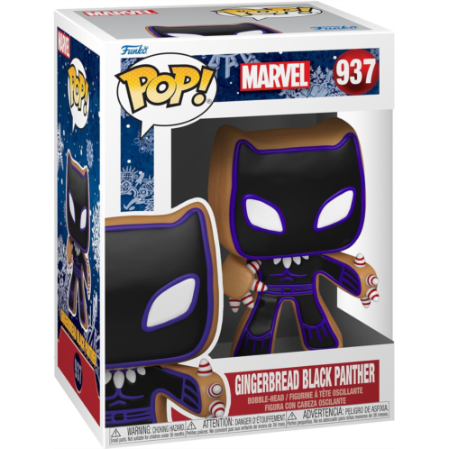 Funko Pop! Marvel: Gingerbread Black Panther