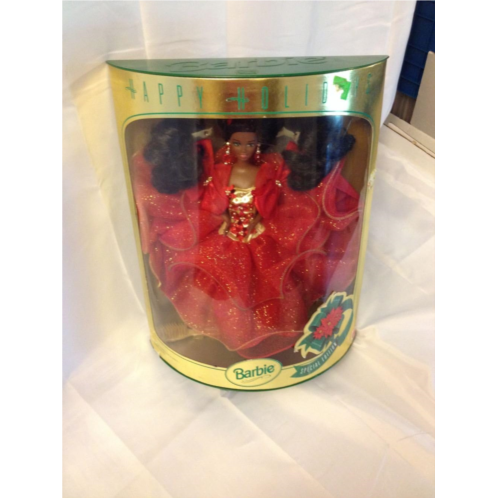Mattel 1993 Happy Holidays African American Barbie Doll: Special Edition