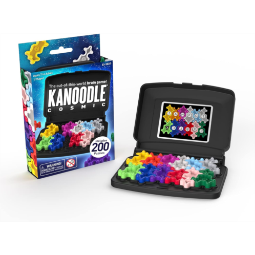 Educational Insights Kanoodle Cosmic, Brain Teaser Puzzle Challenge Game for Kids, Teens & Adults, Gift for Ages 7+
