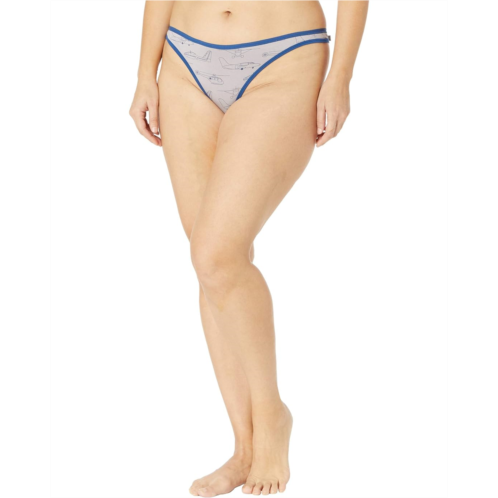 Kickee Pants Plus Size Thong Underwear