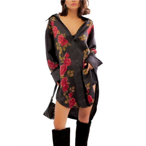 Womens Free People Off The Vine Button-Down