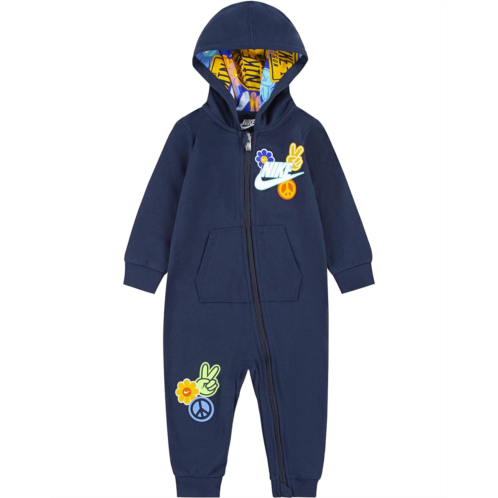 Nike Kids Flower Child Hooded Coverall (Infant)