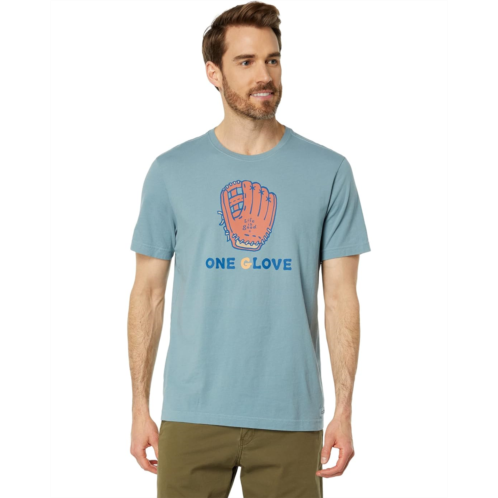 Life is Good One Glove Short Sleeve Crusher-Lite Tee