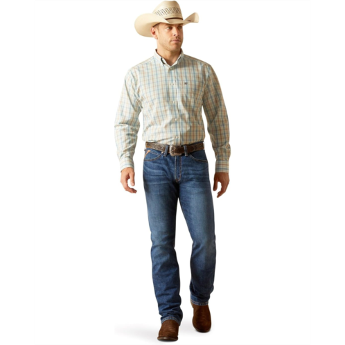 Mens Ariat M4 Relaxed Centralia Straight Jeans in Kennedy