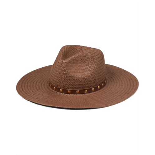 Madewell Studded Packable Brimmed Straw Hat