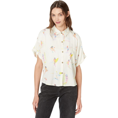 Lucky Brand Relaxed Printed Workwear Shirt