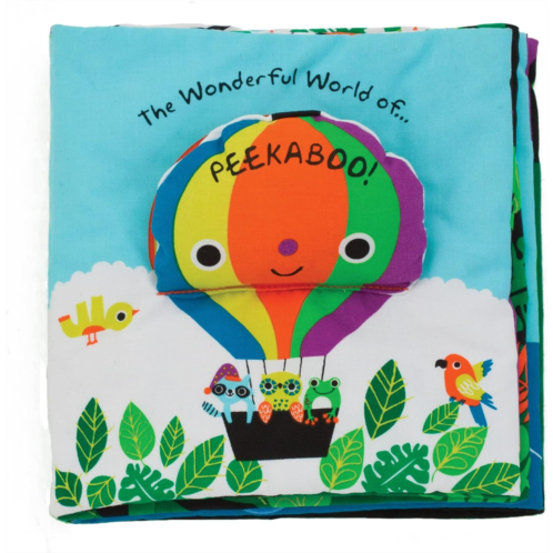 Melissa & Doug Soft Activity Baby Book - The Wonderful World of Peekaboo! - Lift The Flap Busy Book For Toddlers, Sensory Toys For Babies And Toddlers