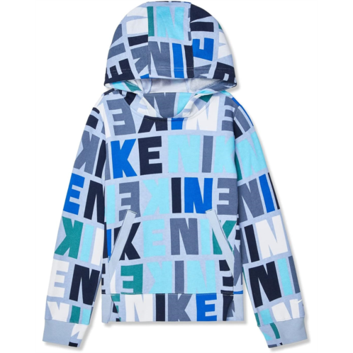 Nike Kids NSW Fleece Hoodie Logo Print (Little Kids/Big Kids)