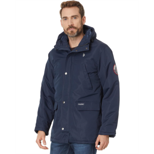 U.S. POLO ASSN. Solid Long Parka Snorkel Jacket