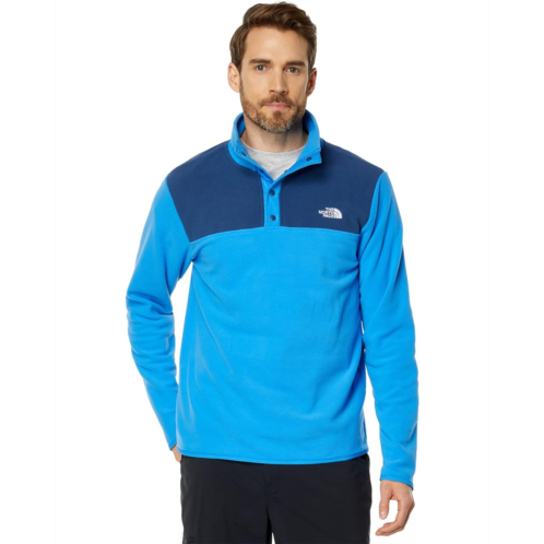 Mens The North Face TKA Glacier Snap-Neck Pullover