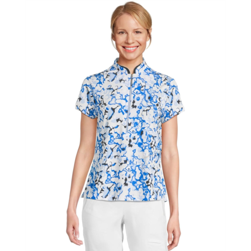 Jamie Sadock Dreamscape Print Short Sleeve Top