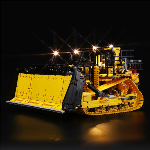LIGHTAILING Led Light for Lego 42131 technic App-Controlled Cat D11 Bulldozer Building Blocks Model - NOT Included The Model Set
