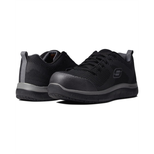 Mens SKECHERS Work Lace-Up Athletic - Composite Toe
