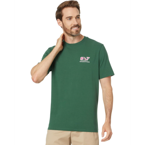 Vineyard Vines Fish Stamp Whale Fill Short Sleeve Tee