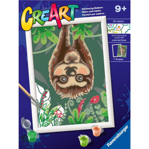 Ravensburger CreArt Hanging Out Paint by Numbers for Children Age 9 Years Up - Painting Arts and Crafts Kits for Kids