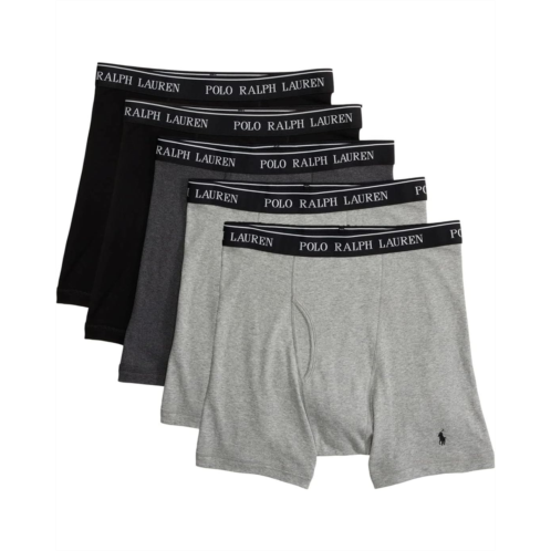 Mens Polo Ralph Lauren 5 Pack Classic Fit Cotton Boxer Briefs