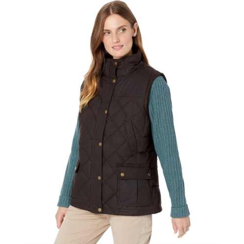 L.L.Bean Womens LLBean Upcountry Waxed Cotton Down Vest