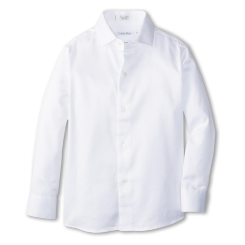 Calvin Klein Kids Sateen Shirt (Little Kids)