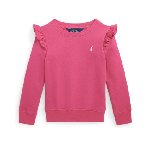 Polo Ralph Lauren Kids Ruffled Terry Sweatshirt (Little Kid/Big Kid)